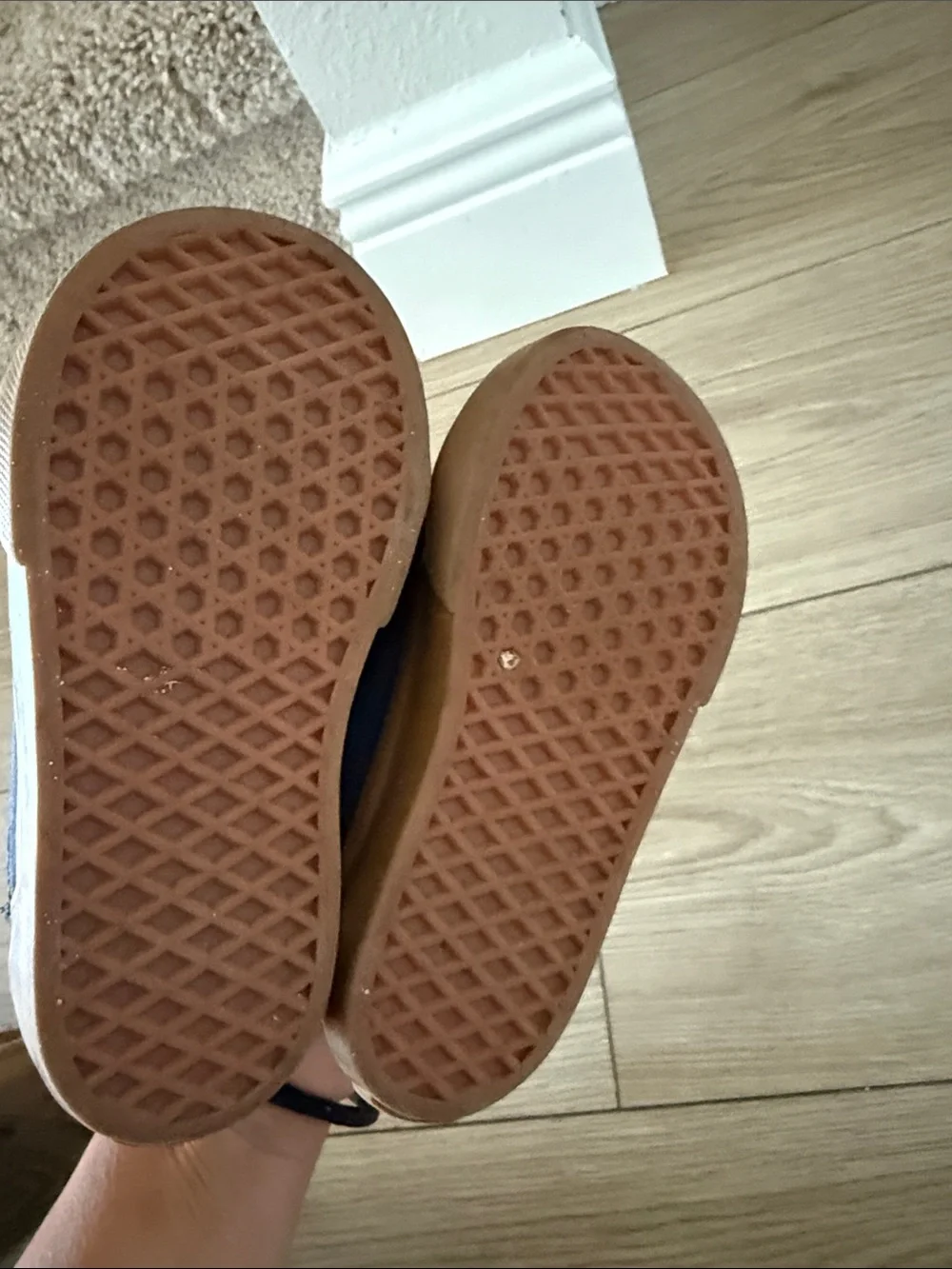 Vans Sneakers with Brown Sole